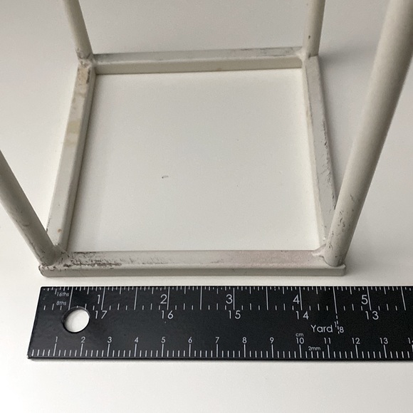 Metal Birdhouse Frame Accent Decor - Picture 5 of 5